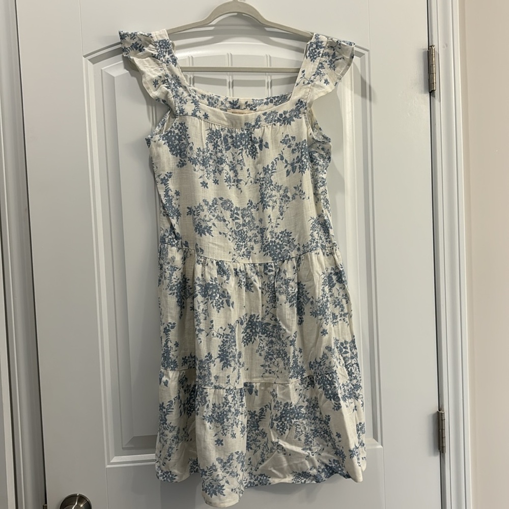 Monteau Blue and White Sundress